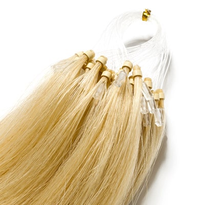 human hair extensions loops