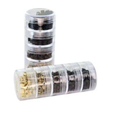 Micro Beads Storage Box 5 Colours 500Pcs